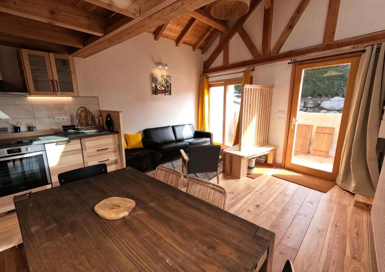 Petit Chalet Montagne Briancon  Bagian luar foto