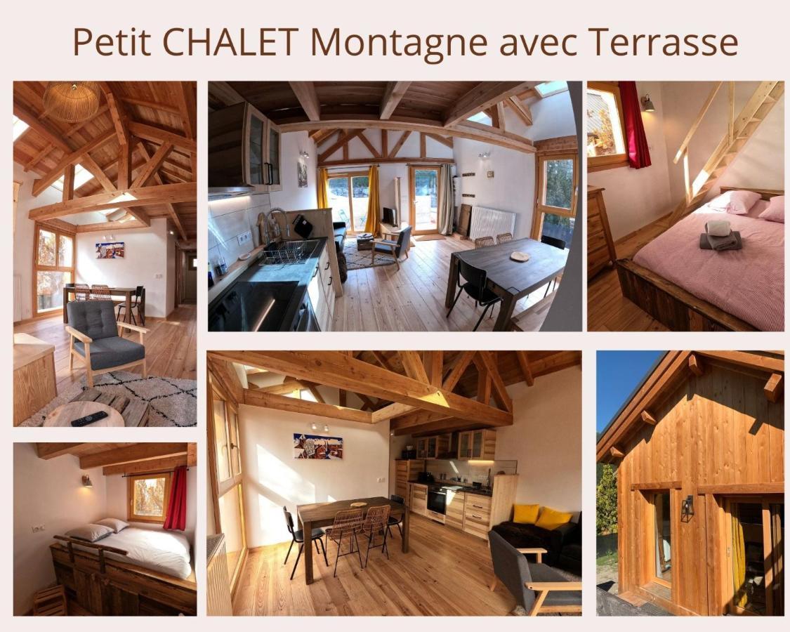 Petit Chalet Montagne Briancon  Bagian luar foto