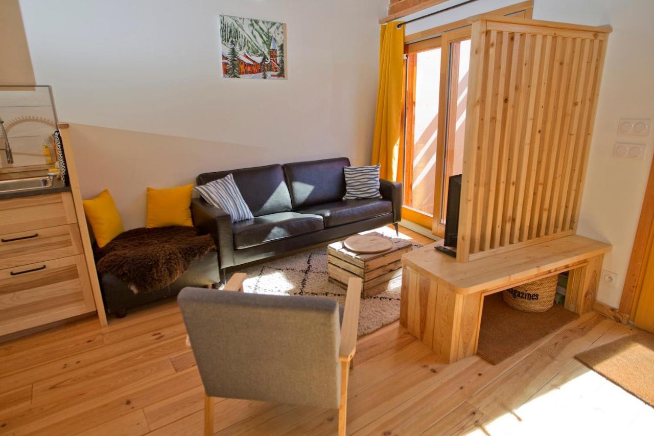 Petit Chalet Montagne Briancon  Bagian luar foto